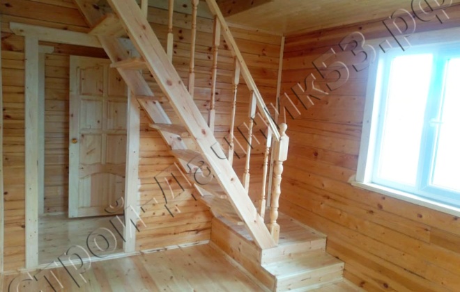 3 Брусовой дом ОД-5 6×8, 48 м², Московская область, городской округ Ступино, Село Щапово (2)